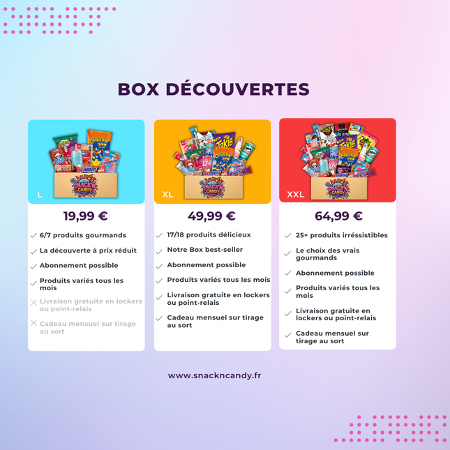 Snack’N Candy Box L