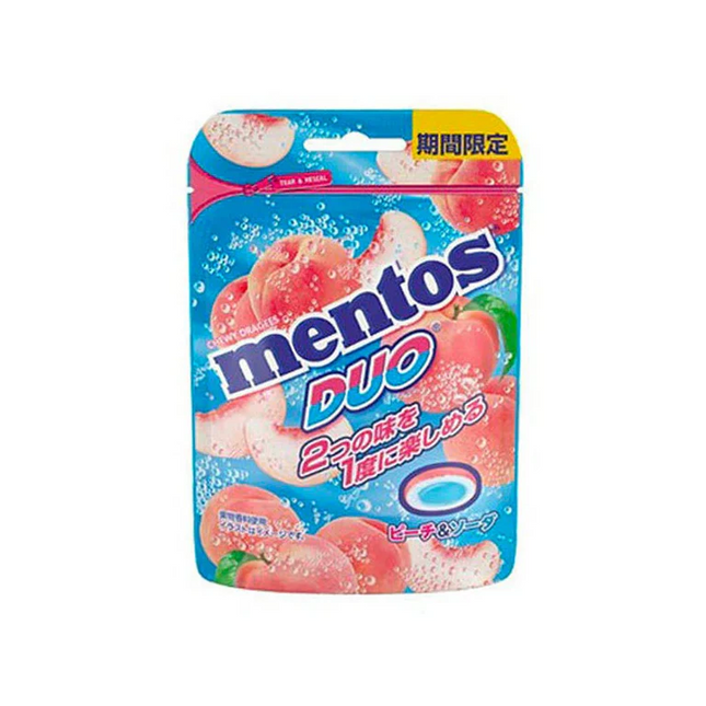 Mentos Duo Japan Peach & Soda 45g