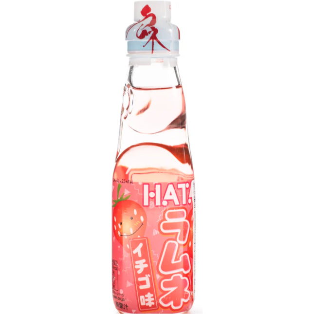 Ramune Hatakosen Strawberry 200ml