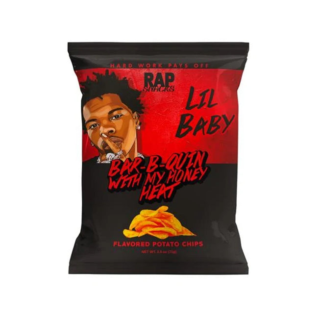 Rap Snacks Chips Lil Baby - BBQ & Honey 71g