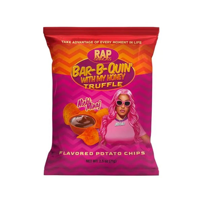 Rap Snacks Chips Nicki Minaj - BBQ & Honey & Truffle 71g