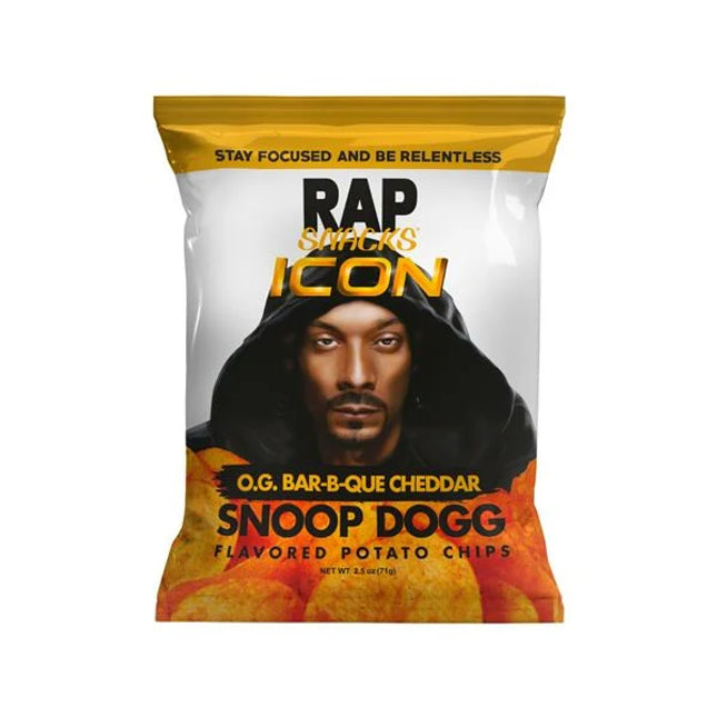 Rap Snacks Chips Snoop Dogg - BBQ & Cheddar 71g